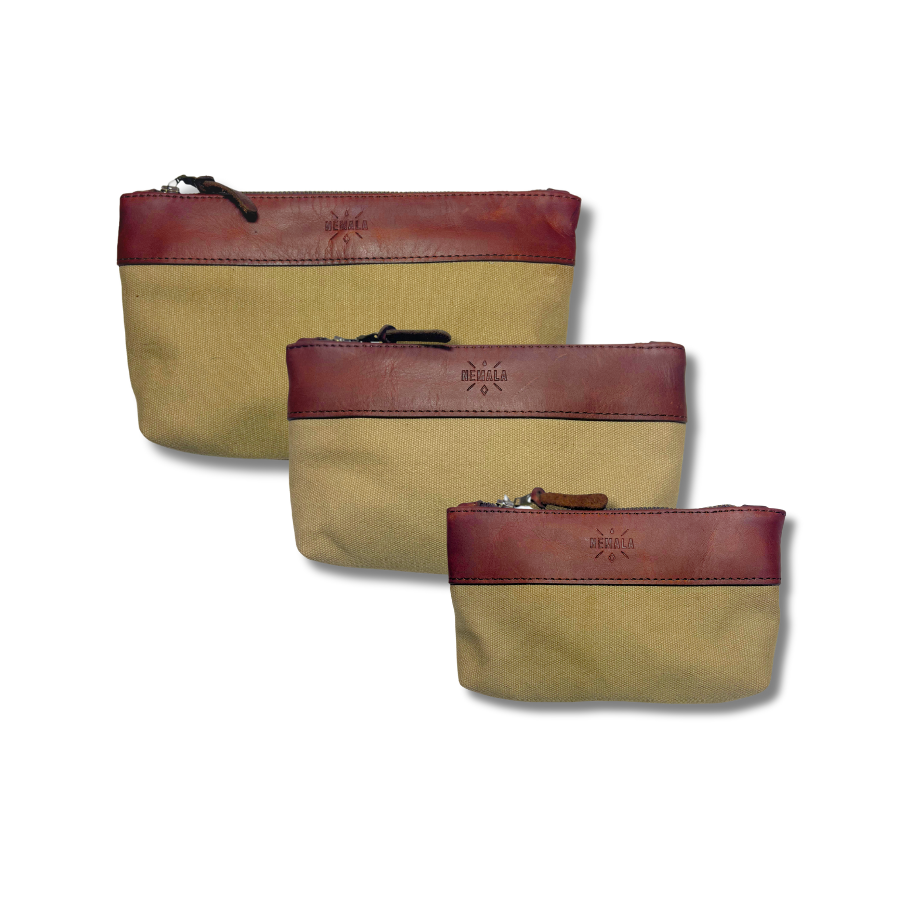 BAILEY Canvas Zip Pouch