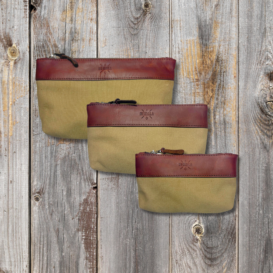 BAILEY Canvas Zip Pouch