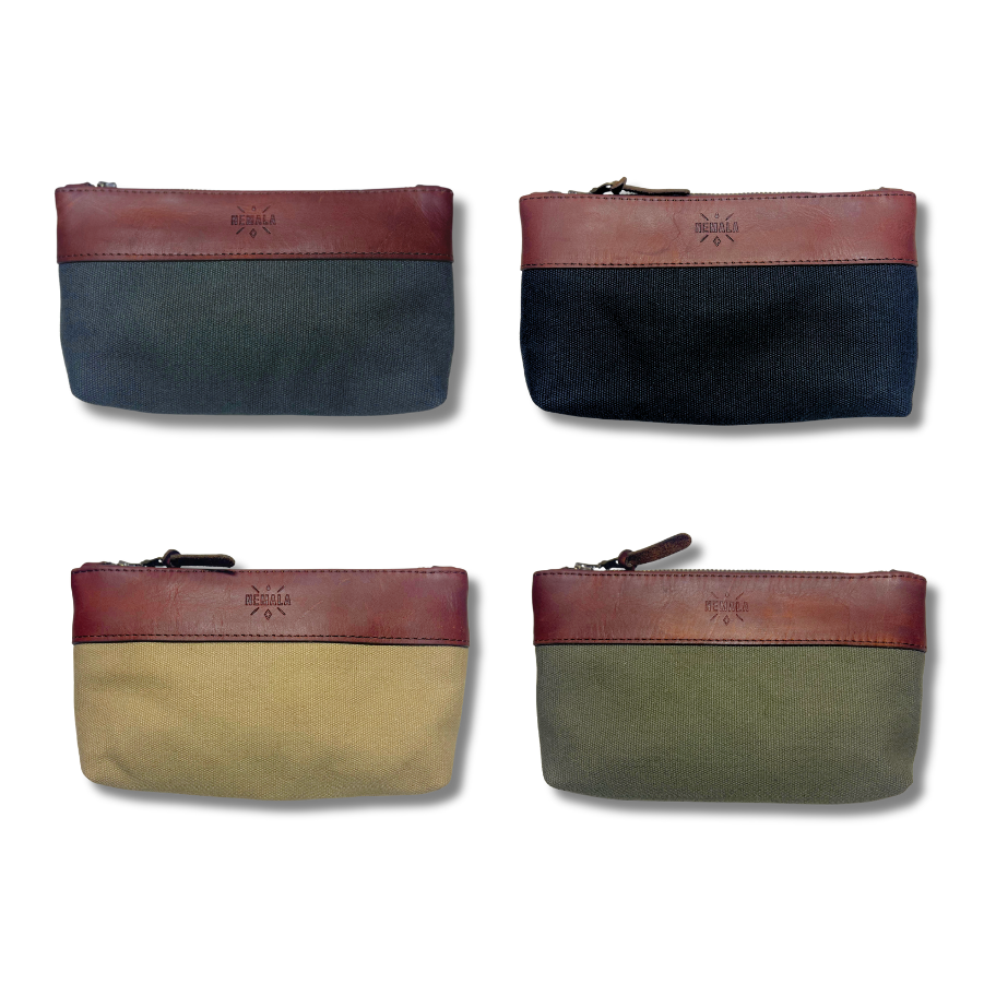 BAILEY Canvas Zip Pouch