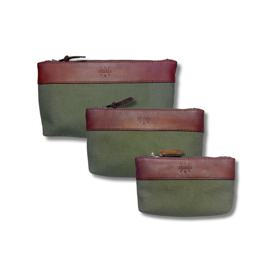 BAILEY Canvas Zip Pouch