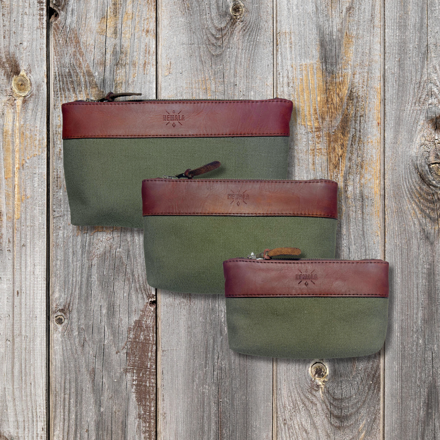 BAILEY Canvas Zip Pouch