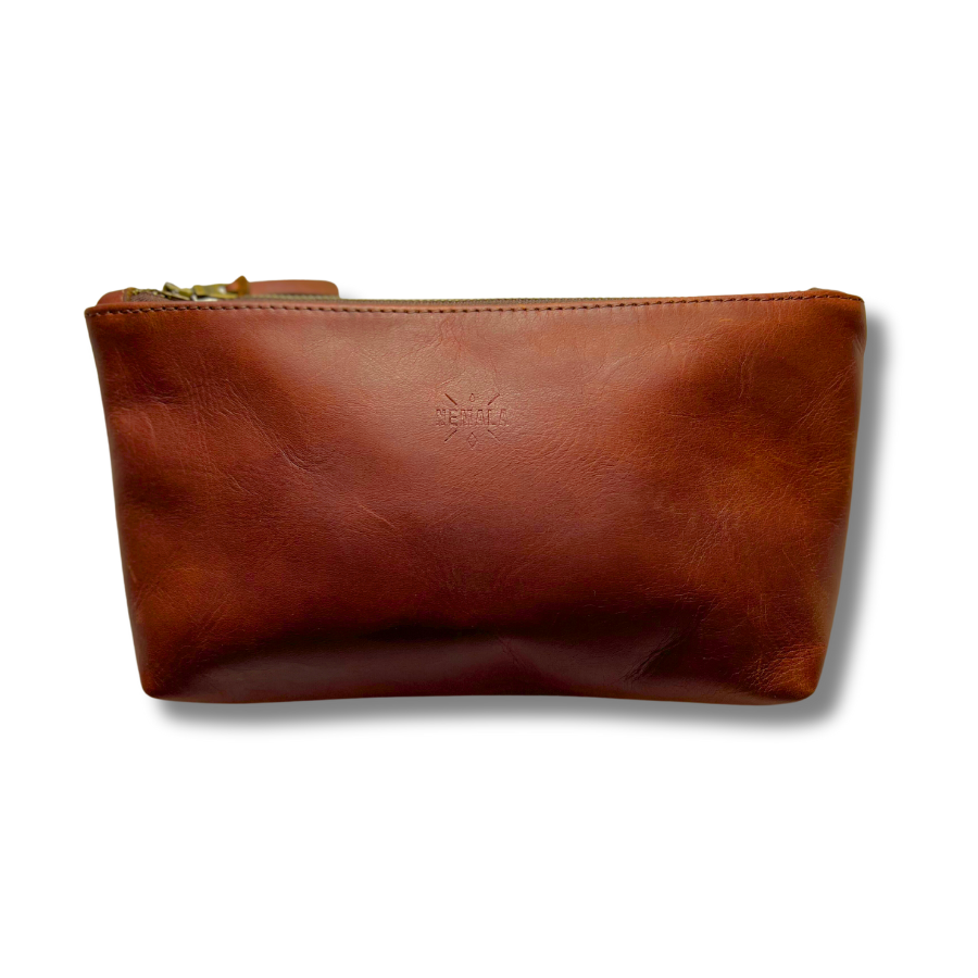 BAILEY Leather Zip Pouch