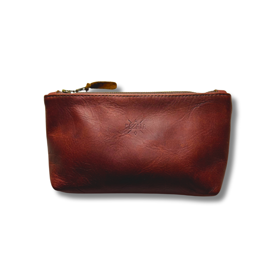 BAILEY Leather Zip Pouch