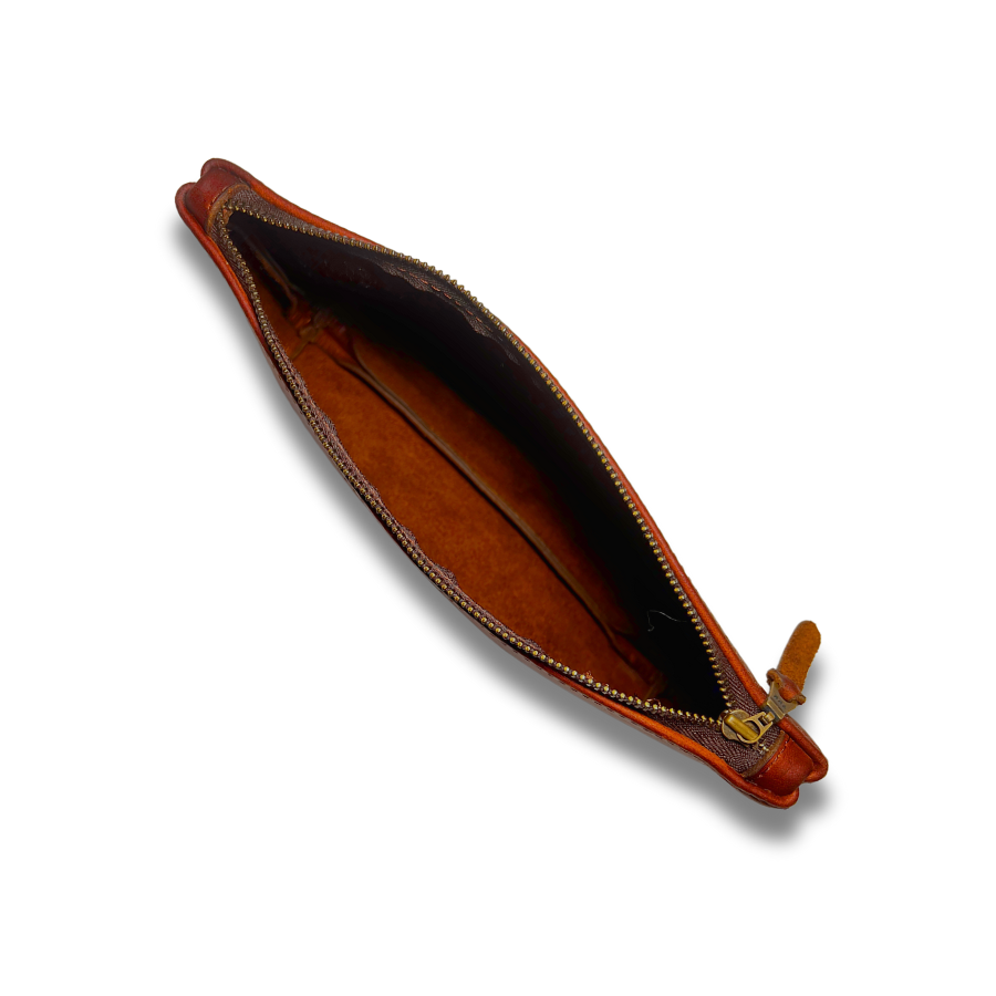 BAILEY Leather Zip Pouch